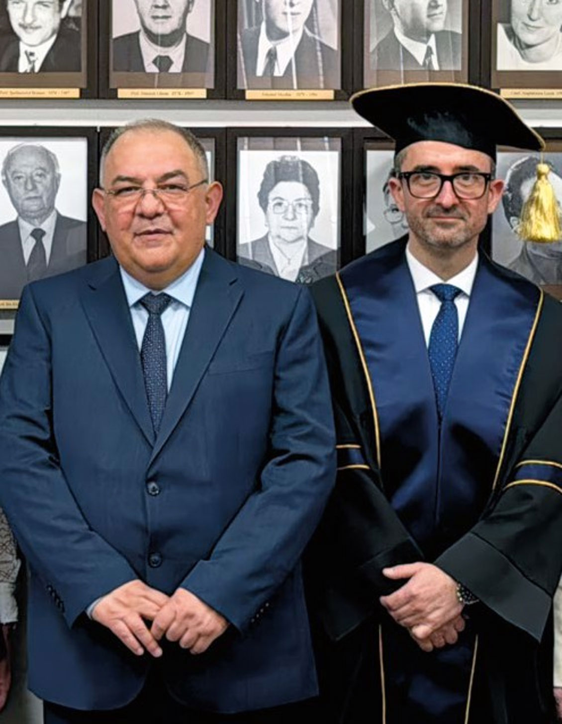 Prof Octavian Cretu Prof Bogdan Timar